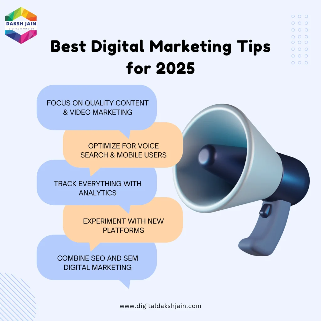 Best Digital Marketing Tips for 2025